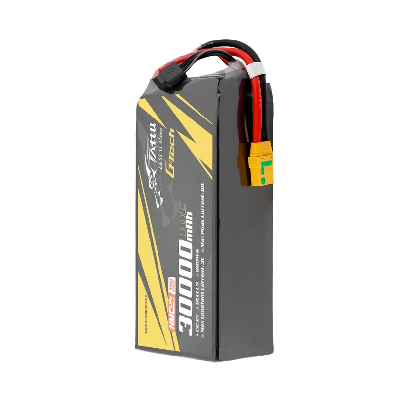 Tattu Semi-Solid State 300Wh/kg 30000mAh 10C 22,2V 6S1P G-Tech Lipo-Akkupack mit XT90S-F