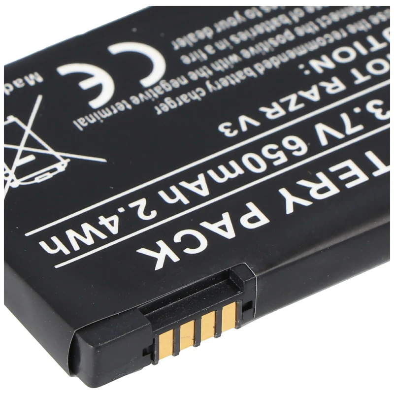 AccuCell Akku passend für Motorola V3 Razr, PEBL, SNN5696