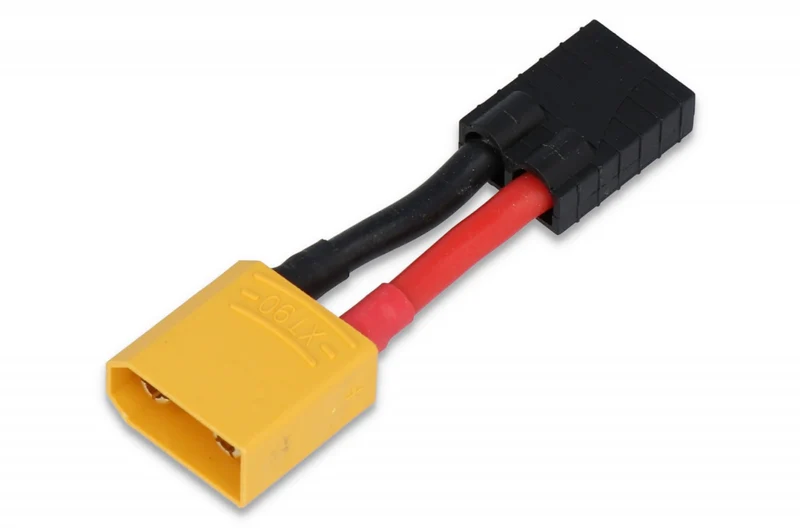 Absima Adapter mit Kabel XT90 (M) passend für Traxxas (F) 50mm