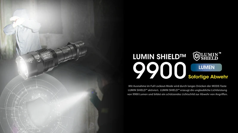 Nitecore Taschenlampe TM9K PRO - 9900 Lumen