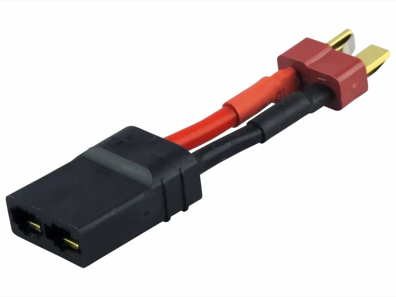 Absima Adapter mit Kabel T-Plug (M) passend für Traxxas (F) 50mm