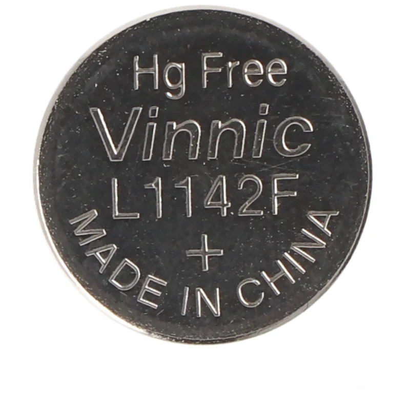 Vinnic LR43, VA12GA, 186, 84, LR1142 Knopfzelle G12, AG12, RW84, D186 (10 St.)
