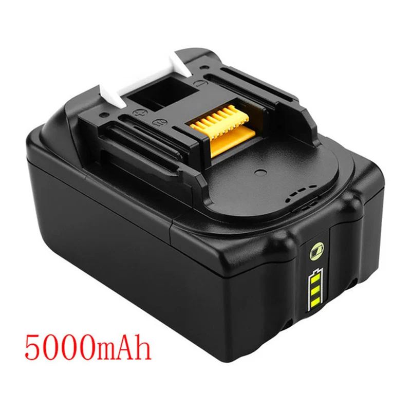 BL1860 18V 5000 mAh Wiederaufladbarer Lithium Li-Ion Akku für Makita 18v Akku BL1840 BL1850 BL1830 BL1860B