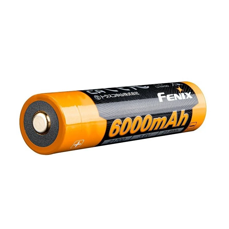 Fenix 21700 Li-Ion-Akku 6000mAh, 3,6V - 3,7V ARB-L21-6000 (Pluspol erhöht, geschützt)
