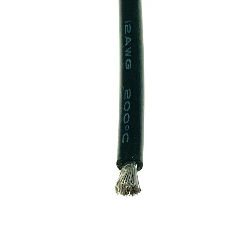 Silikonkabel 12AWG (3,13mm²) rot/schwarz