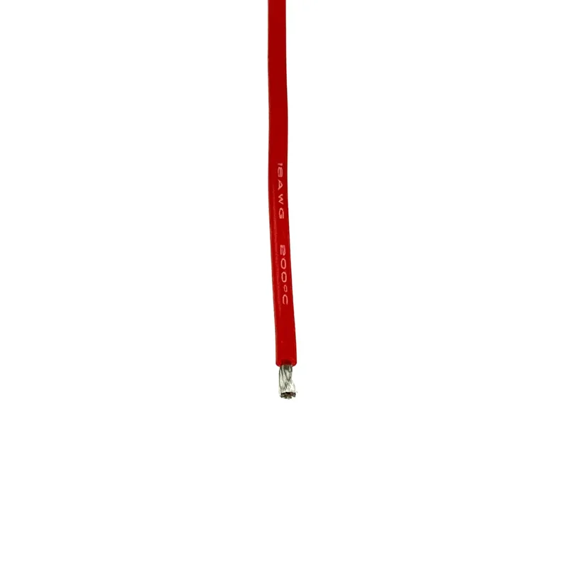 Silikonkabel 18AWG (0,82mm²) rot/schwarz
