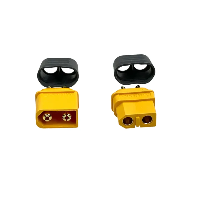 Mylipo 1 Paar Amass XT60 Goldkontaktstecker mit Kappe