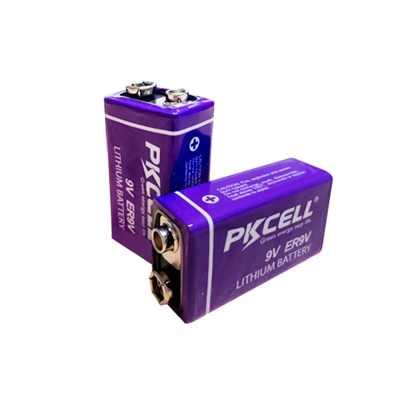 8 x er9V 6f22 1200mah 10,8 V Infrarot thermometer batterie Lithium-lithium-thionylchlorid-batterie (Li SOCl2) batterien ER 9V Batteria