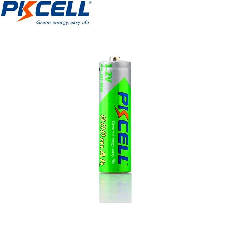8PCS /2 karte AA Akku AA NiMH 1,2 V 600mAh Ni-Mh 2A Pre-aufgeladen bateria Akkus für Kamera