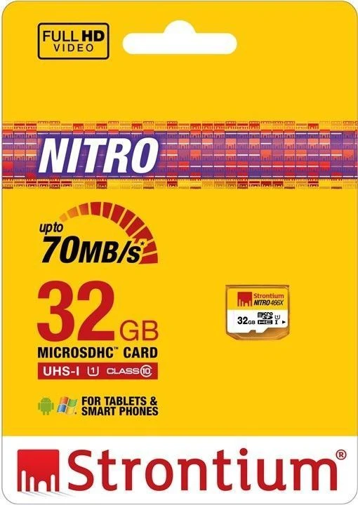 AccuCell MicroSDHC-Speicherkarte mit 32 GB und 4-Proof-Technologie