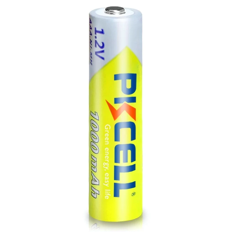 4PCS PKCELL AAA NIMH Akku 3A 1000mAh 1,2V NI-MH AAA Batteriebatterien
