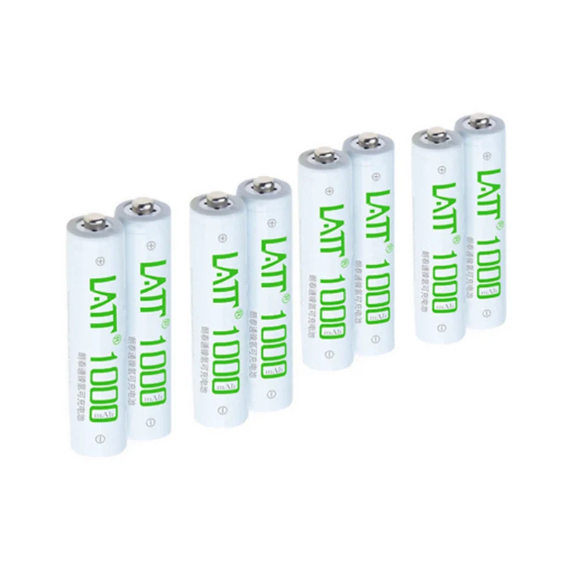 8 stücke AA + 8 stücke AAA Wiederaufladbare AA 1,2 V 3000mAh/1,2 V AAA 1000mah Batterie