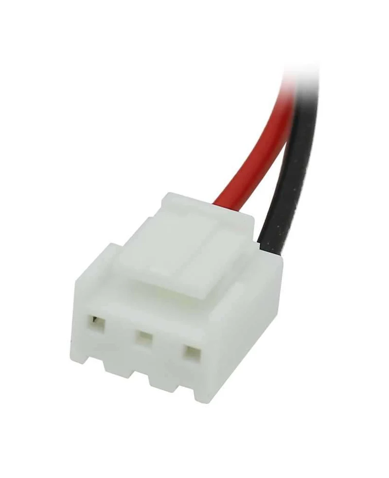 AccuCell Notleuchtenakku NiMH 2,4V 2500mAh L1x2 Sub-C mit 200mm Kabel Stecker ersetzt Zumtobel 00154465