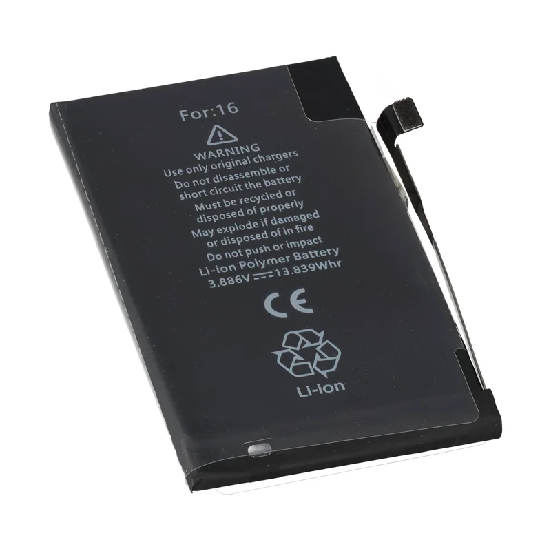 AccuCell Akku passend für Apple iPhone 16 Plus Li-Polymer 3,87V 4674mAh 18,11Wh