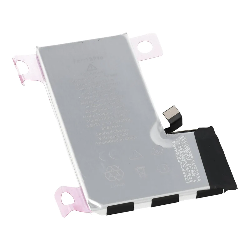 AccuCell Akku passend für Apple iPhone 16 Pro Li-Polymer 3,89V 3582mAh 13,94Wh