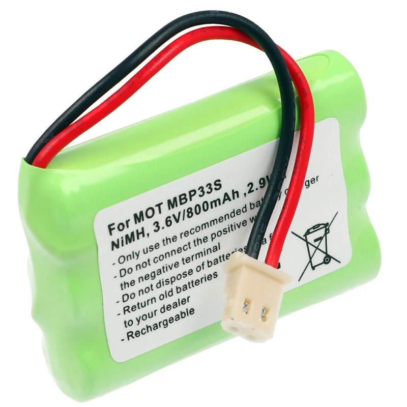 1PCS 650mah Akku passend für den Motorola MBP30 Akku TFL3X44AAA650-CD77-01B