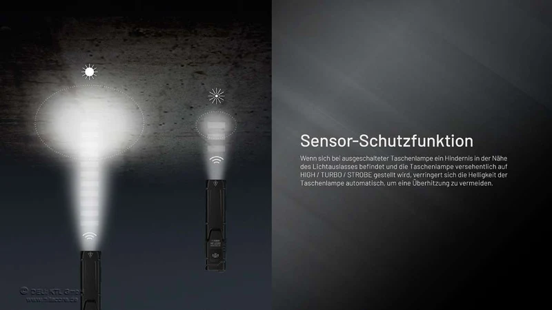 Nitecore Taschenlampe EDC27 UHi - 3100 Lumen