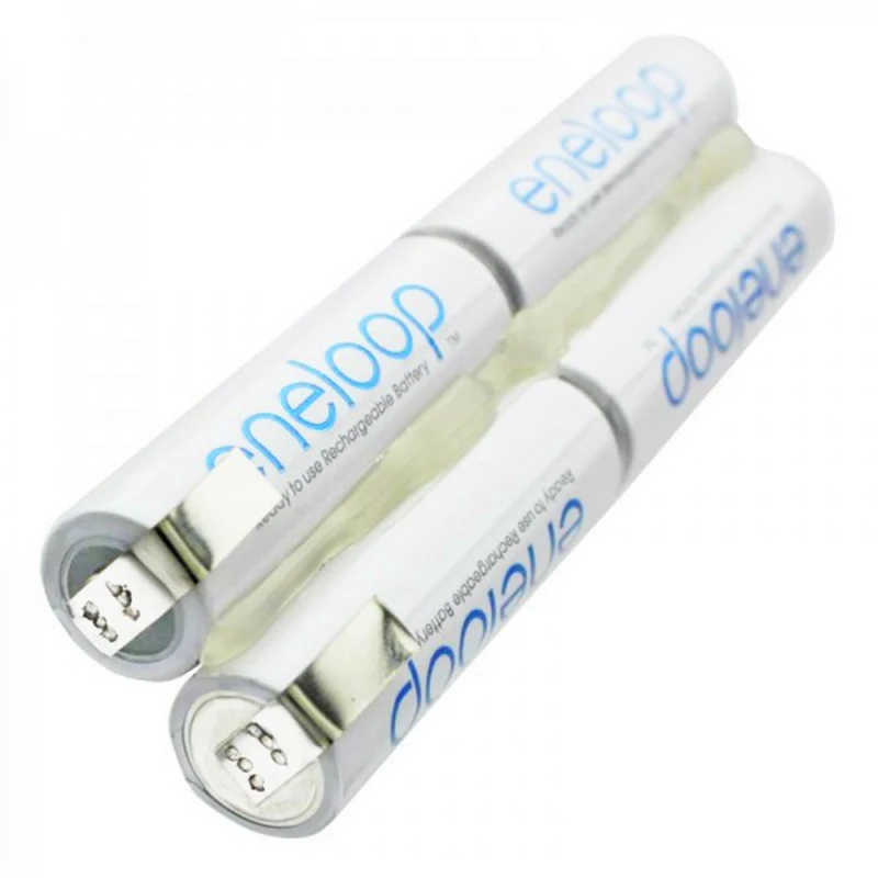 L2x2 4,8/2000 mit LF-U Akkupack eneloop Standard (ehem. Sanyo eneloop Standard) AA Stange