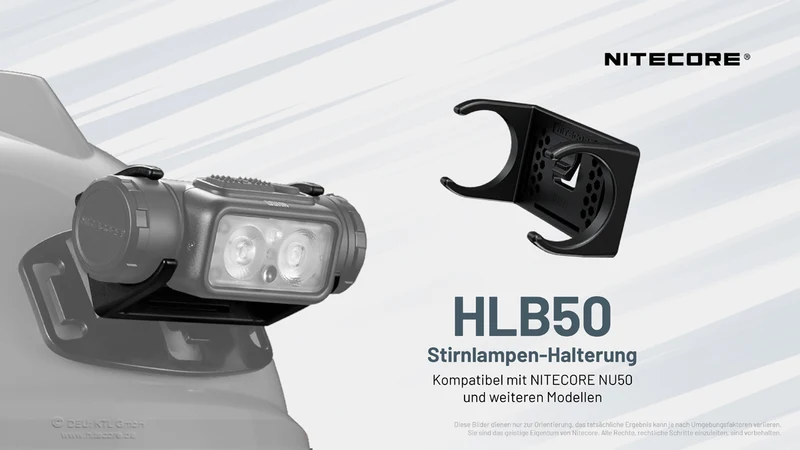 Nitecore Aufnahme für NU2X-Modelle