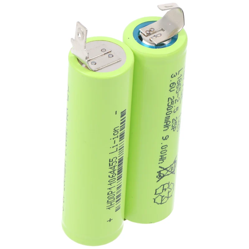 AccuCell Akku passend für Philips IPL Lumea Precision Plus, Philips Prestige SC2001, SC2002, Li-Ion, 7,2V 2500mAh