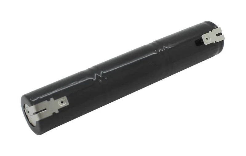AccuCell Notleuchtenakku NiMH 3,6V 3000mAh L1x3 Sub-C mit Faston-Anschluss +6,3mm / -4,8mm