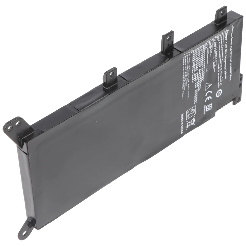 AccuCell Akku passend für Asus X555 C21N1347, C21-N1347, 2ICP4/63/134 7,6 Volt 4800mAh
