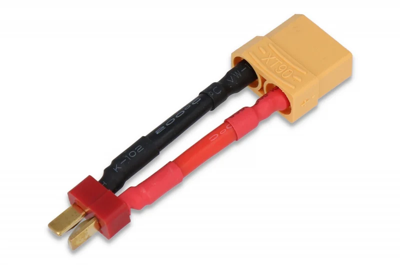 Absima Adapter mit Kabel T-Plug (M) - XT90 (F) 50mm