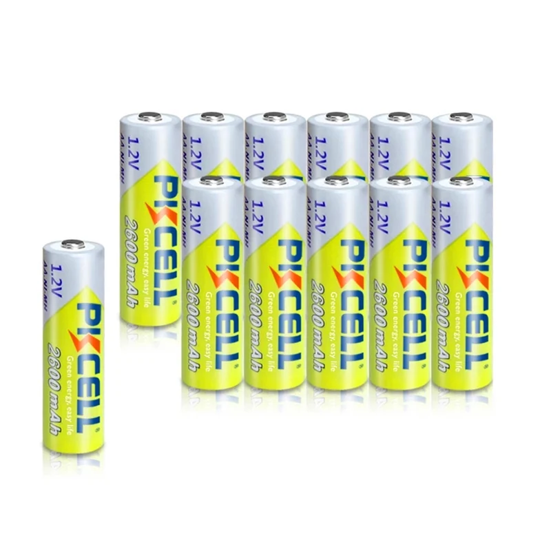 12 TEILE/LOS NI MH AA batterie 2300-2600MAH 1,2 V Nimh Batterien AA Kamera Batterie für taschenlampe, fernbedienung