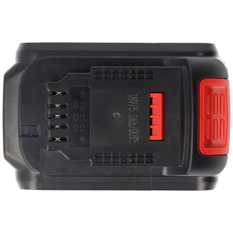 AccuCell 5000mAh Akku passend für Dewalt DCB180, DCB181, DCB182, DCB183, DCB185, DCB200, DCB201, DCB203, DCB204 Li-ion 5Ah