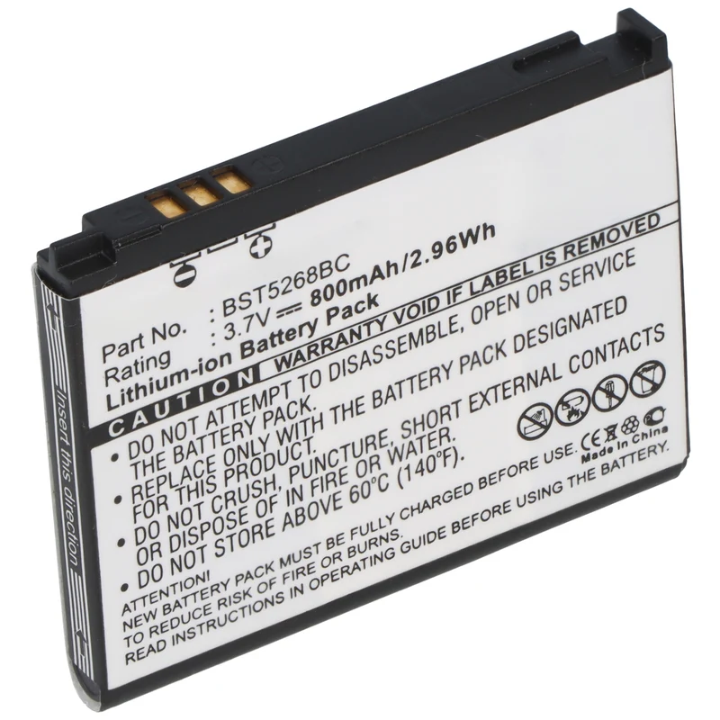AccuCell Akku passend für Samsung SGH-D800, 550mAh