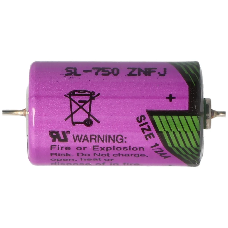 Sonnenschein Inorganic Lithium Battery SL-750/P Anschlußdrähte