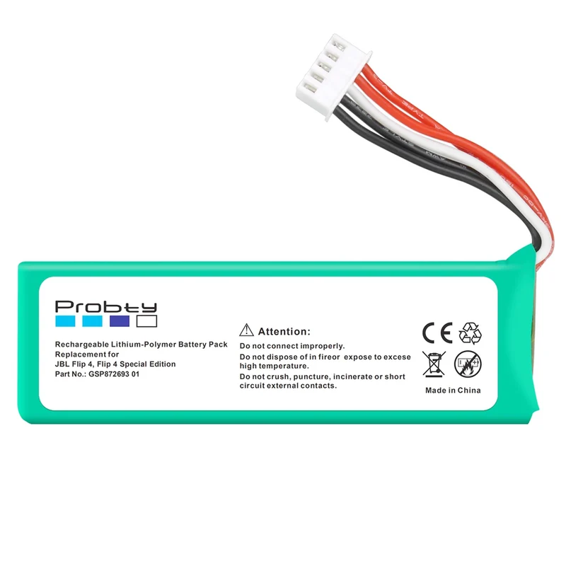 3,7 V 3000mAh Batterie GSP872693 01 für Lautsprecher Flip 4, flip 4 Special Edition + reparatur werkzeug Ersatz