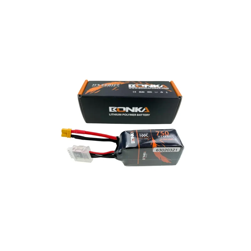 Bonka Lipo Akku 750mAh 14,8V 100C/200C XT30