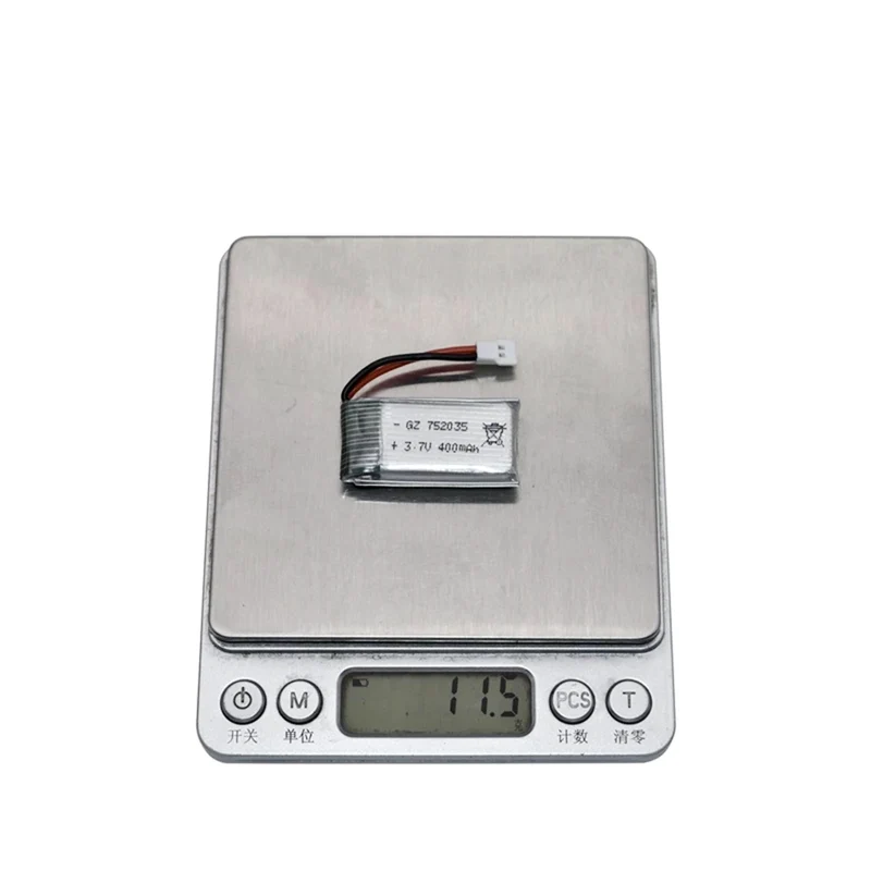 5pcs 3,7 V 400mAh 20C Lipo Batterie und Batterie ladegerät für X4 H107 H31 KY101 E33C E33 U816A V252 H6C RC Quadcopter Ersatzteil Drohne