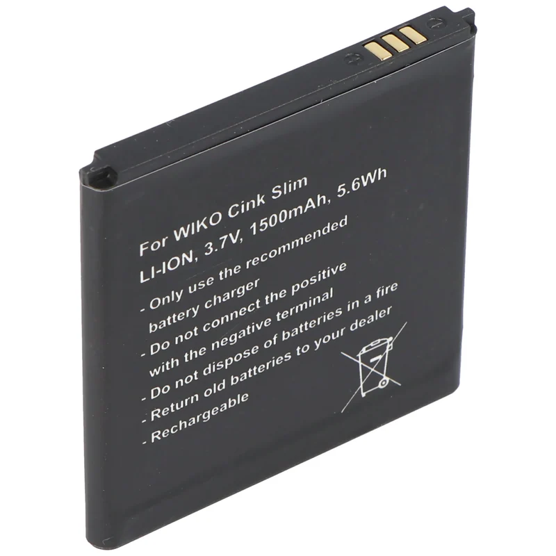 AccuCell Akku passend für den Handy Akku Wiko Cink Slim