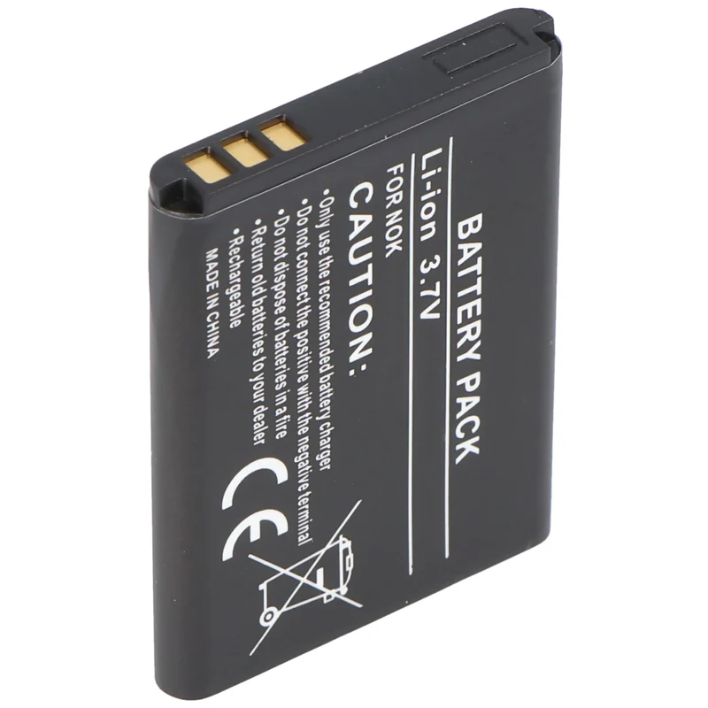 AccuCell Akku passend für Nokia 6021, BL-5B, 720mAh