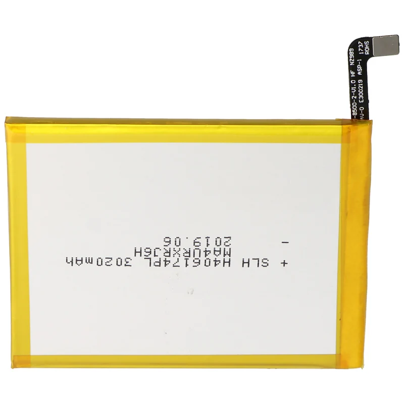 AccuCell Akku passend für BQ Aquaris X, BQ 3100 Akku Li-Polymer, 3,8V, 3100mAh Abmessungen 70,7 x 61,6 x 4,0mm beachten