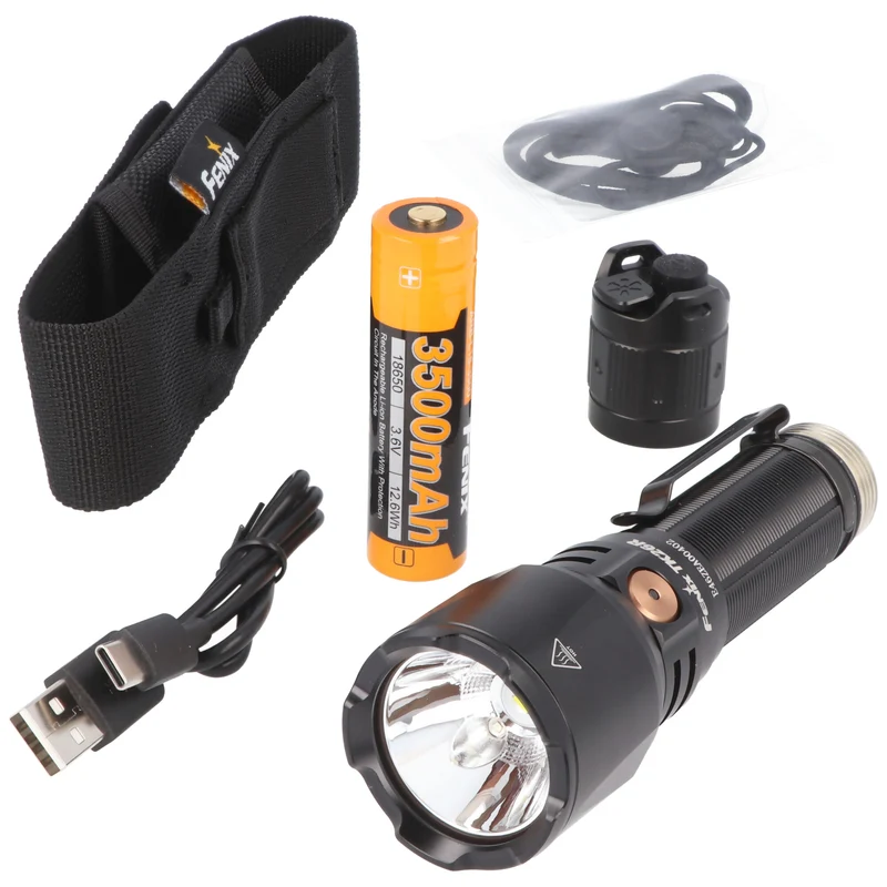 Fenix TK26R LED Taschenlampe max. 1500 Lumen und 347 Meter Leuchtweite, dreifarbig, inklusive 3500mAh Li-Ion Akku