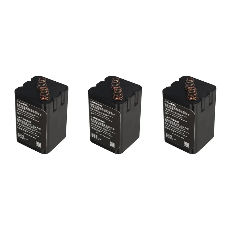 Bundle 3x AVIakku Blockbatterie 4R25 / 45Ah für Warnleuchten