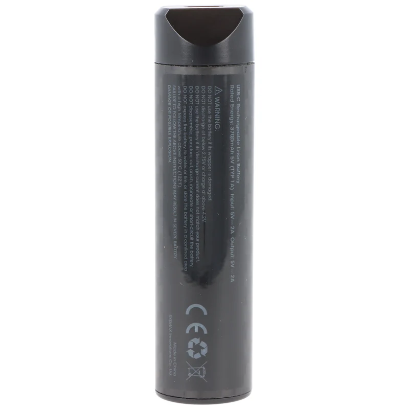 Nitecore Carbon Battery 6K, Powerbank CB6K mit 6000mAh Kapazität, ultraleicht, erhöht die Leuchtzeit vieler Nitecore Stirnlampen