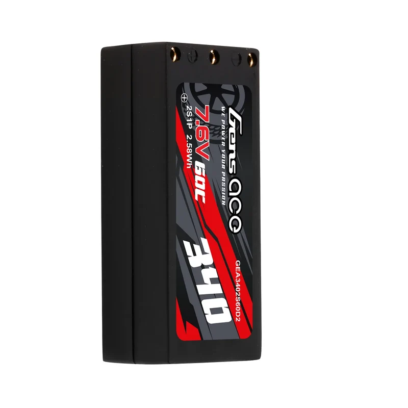 Gens Ace 340mAh 2S HV 60C LiPo-Akku mit XT60-Stecker