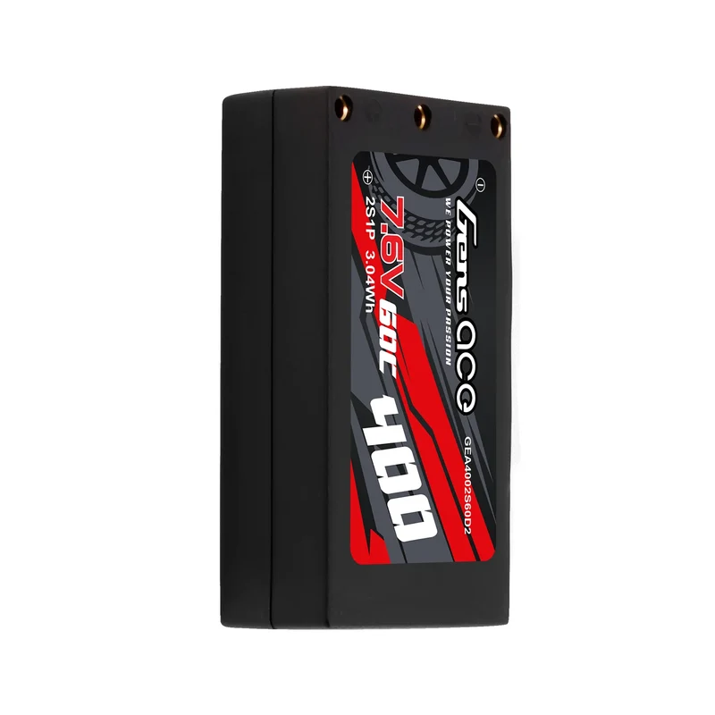 Gens Ace 400mAh 2S1P HV 60C LiPo-Akku mit XT60-Stecker