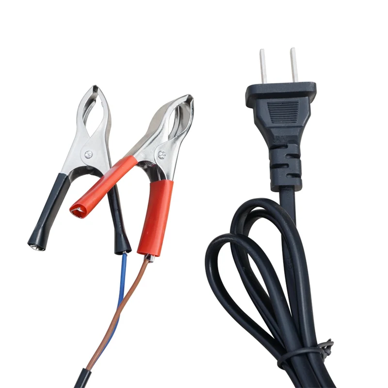 Automatisches Smart-Ladegerät für trockenes, nasses Gel-Blei-Säure-Akku Autobatterieladegerät 12V 10A EU / US 110-240V AC-Eingang