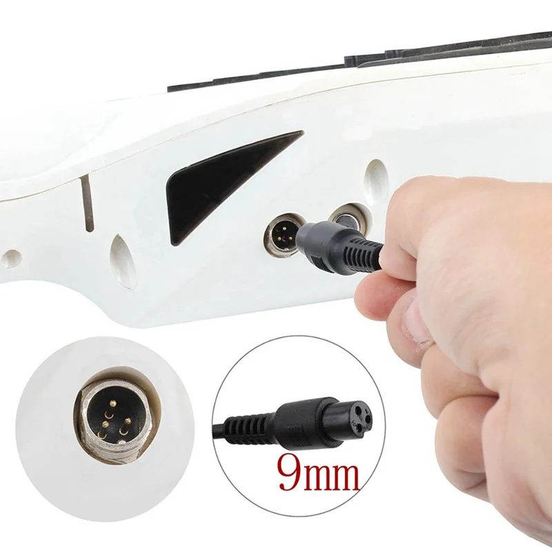 42V 2A Universal-Batterieladegerät für Hoverboard Smart Balance Wheel 36V Elektroroller Adapter Ladegerät mit EU-Stecker