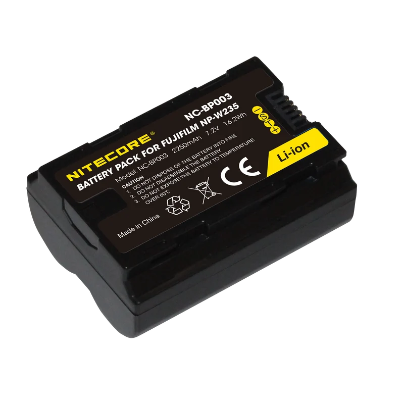 Nitecore NP-W235 Kamera Akku für Fujifilm