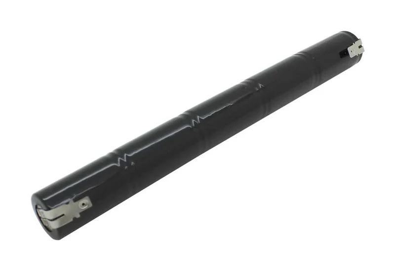 AccuCell Notleuchtenakku NiMH 6,0V 3000mAh L1x5 Sub-C mit Faston-Anschluss +6,3mm / -4,8mm