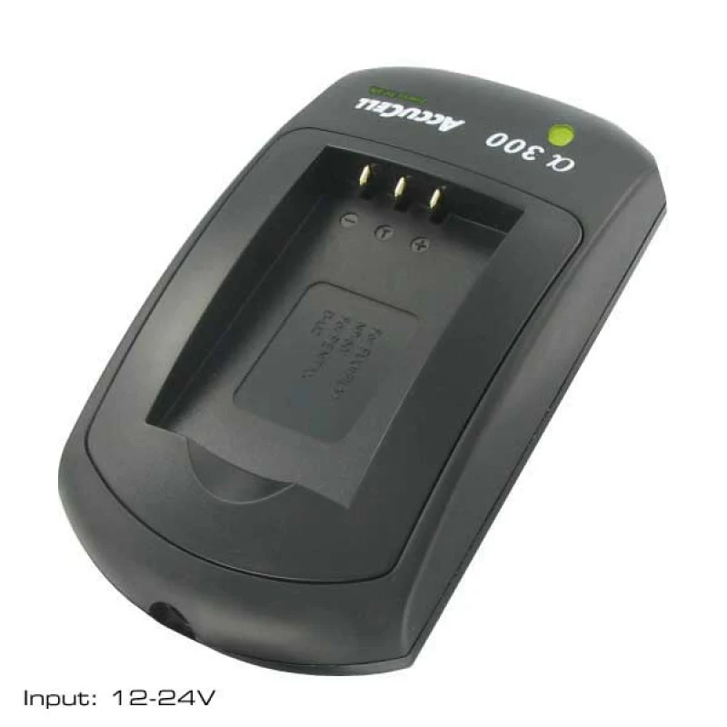 AccuCell Schnell-Ladegerät passend für Kodak Klic-7005 Akku