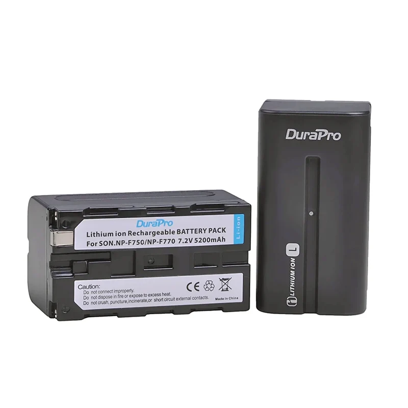 2PC 5200mAH Li-Ion Kamera Akku With LCD USB Dual Ladegerät für NP F970 f960 F550 F570 QM91D CCD-RV100 TRU47E