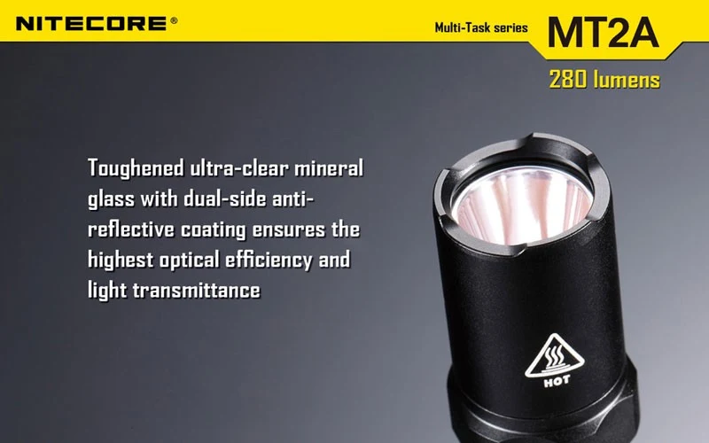 Nitecore MT2A LED Taschenlampe CREE XP-G2 R5 345 Lumen