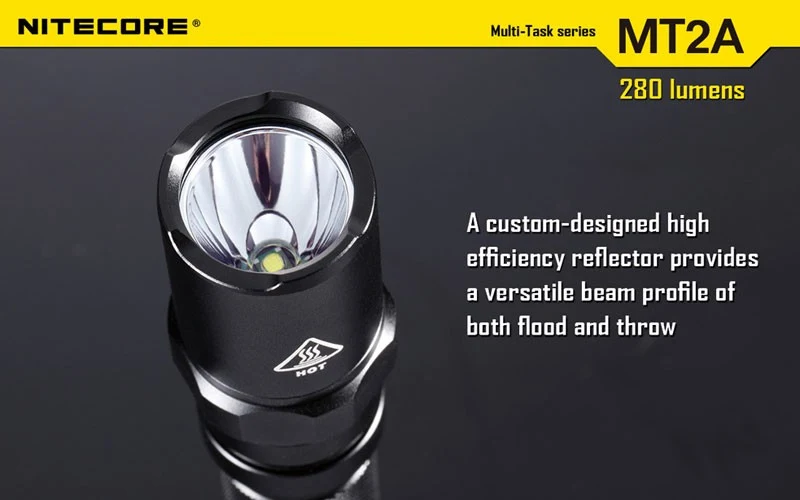 Nitecore MT2A LED Taschenlampe CREE XP-G2 R5 345 Lumen